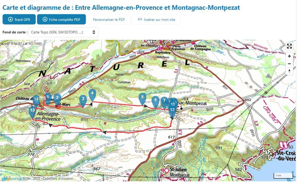 Gite Avec Terrasse Privee Proche Des Gorges Du Verdon Альмань-ан-Прованс Экстерьер фото